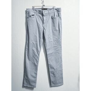 Joe's Chino Pants Mens Sz 36 Brixton Straight Narrow Gray Blue Stretch Trousers
